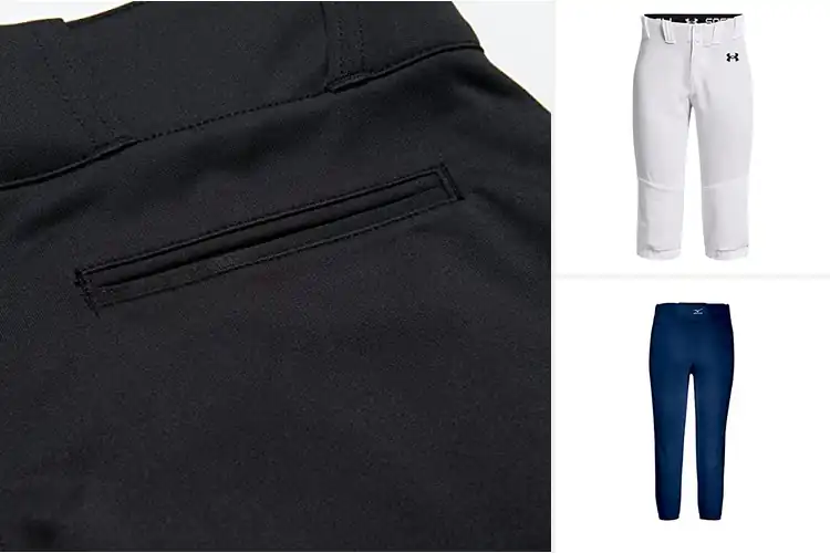 Detailed view of Best Youth Softball Pants